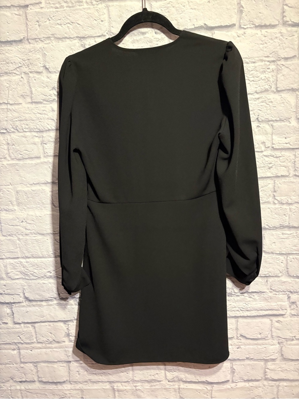 Zara Button Little Black Dress Medium - Picture 9 of 12